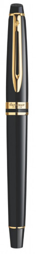 Ручка роллер Waterman Expert 3 (CWS0951680) Black Laque GT F черн. черн. подар.кор.
