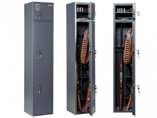 Оружейный сейф Aiko Беркут 150/2 KL (2 ключевых замка)