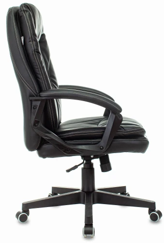 Кресло руководителя Бюрократ CH-868N черный эко.кожа крестов. пластик