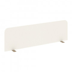 Estetica Экран продольный (ткань-СЕТКА) ES.TEKR.S-138 White/Латте металл 1380 *410*18