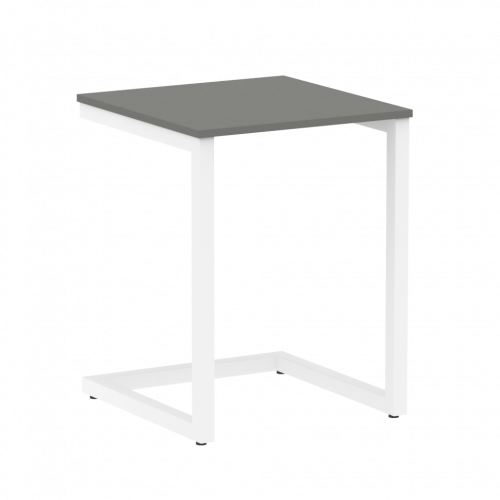 Home Office Стол письменный VR.SP-2-58 Металлик/Белый металл 580*600*750