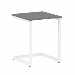 Home Office Стол письменный VR.SP-2-58 Металлик/Белый металл 580*600*750