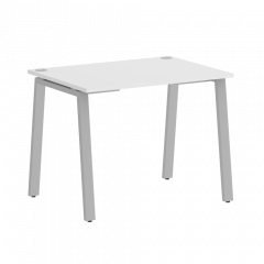 Home Office Стол письменный VR.SP-3-98.A Белый бриллиант/Серый металл 980*720*750