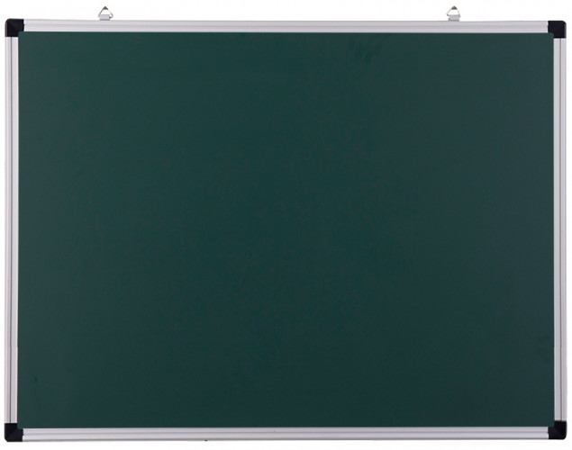 Доска магнитно-маркерная Deli 7865B лак белый 90x120см алюминиевая рама алюминий с аксессуарами