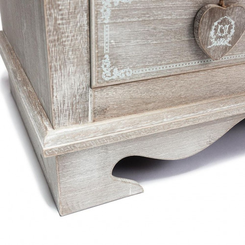 Комод Secret De Maison Lilou (mod. 63100), дерево павловния, мдф, 74х37,5х74см, Античный коричневый