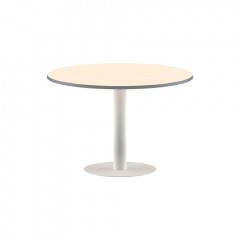 Конференц стол ПРГ-100 Клен/Белый D1000х750