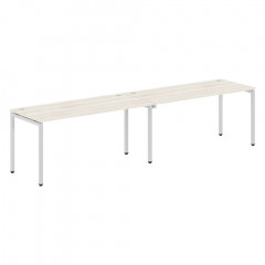 Стол 2-х местный XWST 3270 Сосна Эдмонт/Алюминий 3206х700х750 XTEN-S