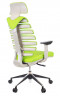 Кресло Everprof Ergo Grey Ткань Салатовый