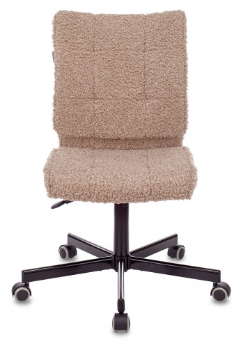 Кресло Бюрократ СН-330М коралловый экомех крестов. металл черный