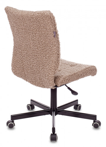 Кресло Бюрократ СН-330М коралловый экомех крестов. металл черный