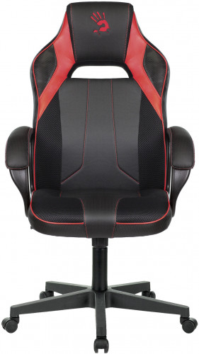 Кресло игровое A4Tech Bloody GC-300 черный/красный эко.кожа/ткань крестов.