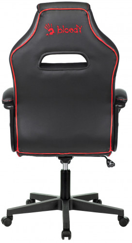 Кресло игровое A4Tech Bloody GC-300 черный/красный эко.кожа/ткань крестов.
