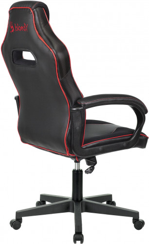 Кресло игровое A4Tech Bloody GC-300 черный/красный эко.кожа/ткань крестов.