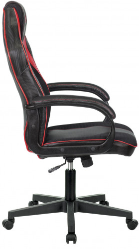 Кресло игровое A4Tech Bloody GC-300 черный/красный эко.кожа/ткань крестов.