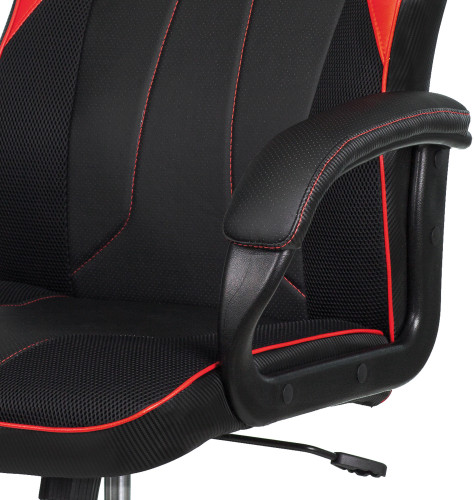 Кресло игровое A4Tech Bloody GC-300 черный/красный эко.кожа/ткань крестов.