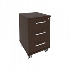 First Тумба мобильная KTM-1 Венге 412*470*650