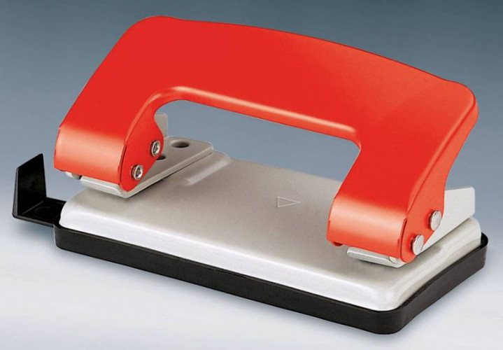 Дырокол Kw-Trio Stylish Mini 09060 макс.:10лист. металл ассорти отв.:2 с линейкой