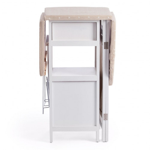 Гладильный комод с 2 ящиками Secret De Maison AMANT  (mod. XD1268), дерево павловния, мдф, 126х30х72см, white (белый)