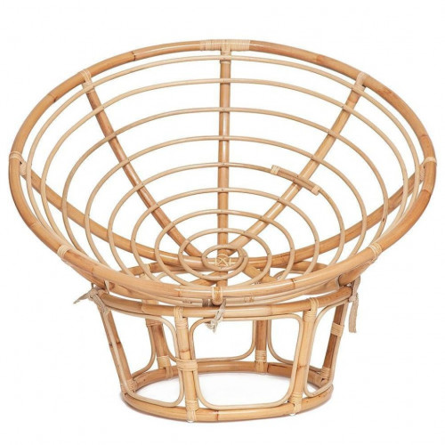 Кресло "PAPASAN ECO"  P115-1/SP STD / c подушкой, ремешками /, Natural (натуральный), ткань Старт