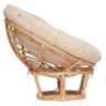 Кресло "PAPASAN ECO"  P115-1/SP STD / c подушкой, ремешками /, Natural (натуральный), ткань Старт