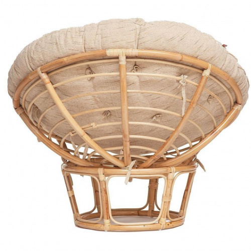 Кресло "PAPASAN ECO"  P115-1/SP STD / c подушкой, ремешками /, Natural (натуральный), ткань Старт