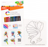 Карандаши цв. Deli EC00700 Color Emotion акварель. липа 12цв. коробка/европод.