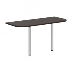 Приставка с опорами XKD 146.1 Легно темный/Алюминий 1406х600х750