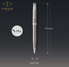 Ручка шариков. Parker Sonnet Core K526 (CW1931512) Stainless Steel CT M черн. черн. подар.кор.