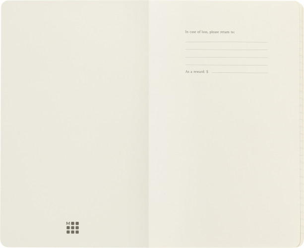 Блокнот Moleskine VOLANT QP721B41M17 Large 130х210мм 96стр. линейка мягкая обложка синий/желтый янтарный (2шт)