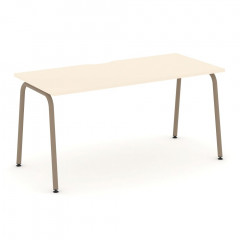 Estetica Стол рабочий ES.SP-4-VK Сатин/Латте металл 1580*730*750