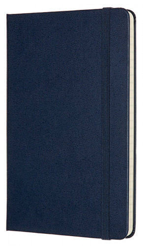 Блокнот Moleskine CLASSIC QP050B20 Medium 115x180мм 208стр. линейка твердая обложка синий