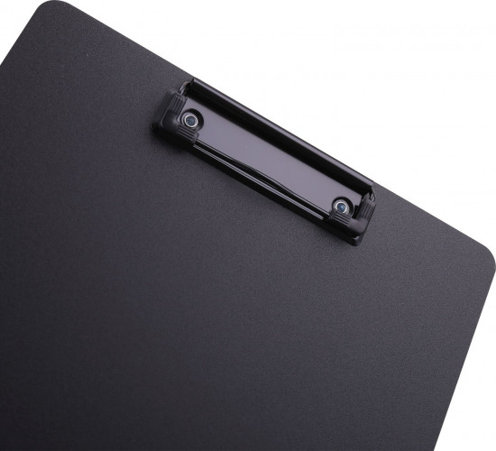 Папка клип-борд Deli EF75422 A4 полипропилен вспененный черный