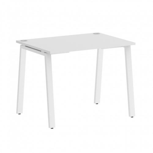 Home Office Стол письменный VR.SP-3-98.A Белый/Белый металл 980*720*750