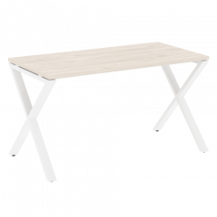 Loft Стол рабочий VR.L-SRX-3.7 Денвер светлый/Белый металл 1380*720*750