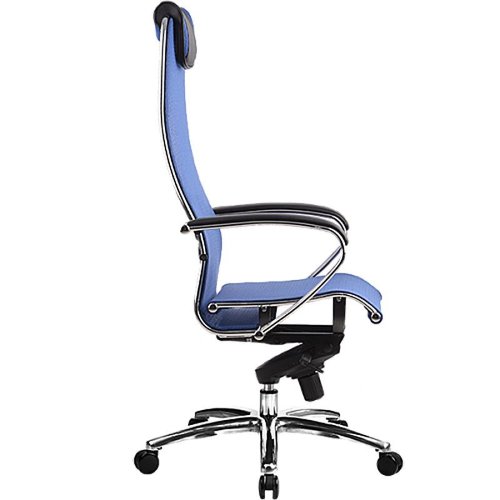 Кресло Метта Samurai S-1.04 MPES синий, сетчатая ткань