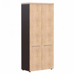 Шкаф с глухими дверьми и топом AHC 85.1 Дуб Девон/Венге Магия 850х456х1969 ALTO