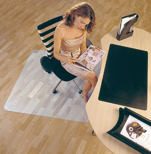 Коврик напольный Floortex FC1212119ER квадратный матовый для паркета/ламината поликарбонат 120х120см