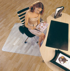 Коврик напольный Floortex FC1212119ER квадратный матовый для паркета/ламината поликарбонат 120х120см