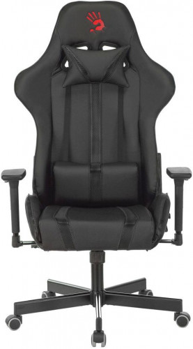 Кресло игровое A4Tech Bloody GC-600 черный эко.кожа крестов. металл