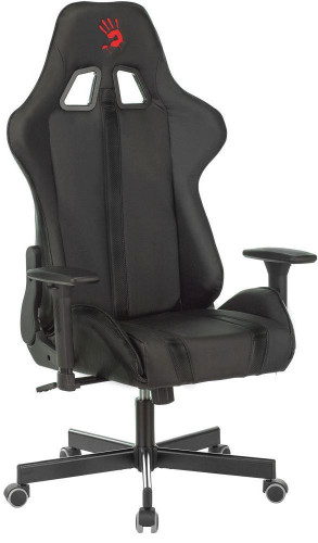 Кресло игровое A4Tech Bloody GC-600 черный эко.кожа крестов. металл