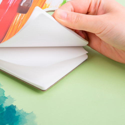 Палитра для смешивания красок Deli 73629 прямоугольная A4 210х297мм наб.:30 листов бумага