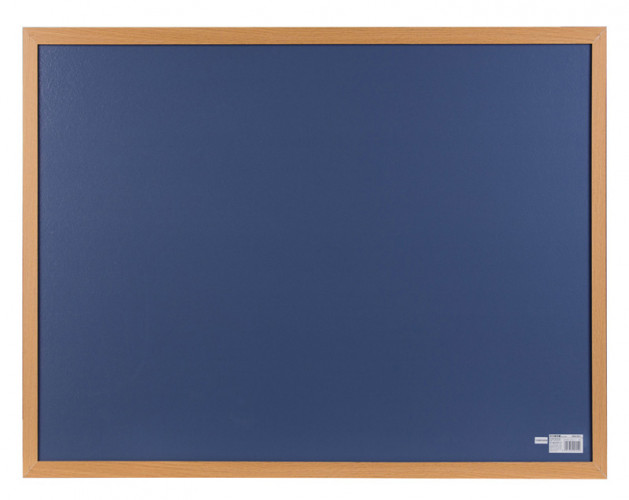 Доска пробковая Deli 8765 пробка желтый 90x120см деревянная рама