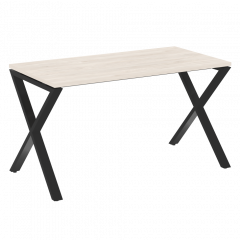 Loft Стол рабочий VR.L-SRX-3.7 Денвер светлый/Чёрный металл 1380*720*750