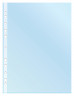 Папка-вкладыш Бюрократ Премиум -013ЬLUE синий глянцевые А4+ 30мкм (упак.:50шт)