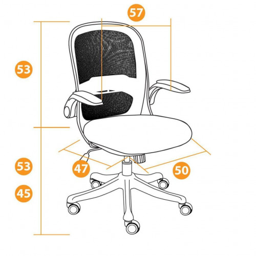 Кресло Happy white, ткань, розовый