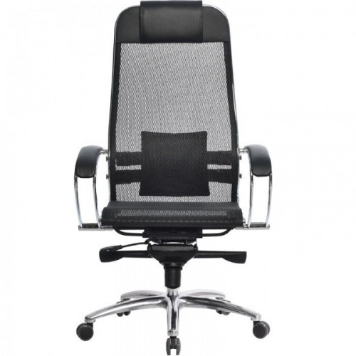 Кресло Метта Samurai S-1.04 MPES черный, сетчатая ткань