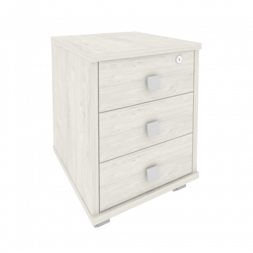 Style Тумба подкатная 3 ящ. с фолдингом Л.ТМ-3F Дуб наварра 420*450*563