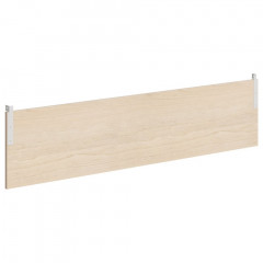 Фронтальная панель подвесная XGDST 167.1 Бук Тиара/Нержавеющая сталь 1500х350х18 XTEN GLOSS