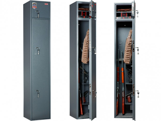 Оружейный сейф Aiko Беркут 165/2 KL (2 ключевых замка)