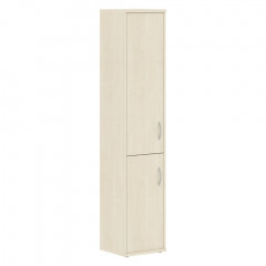 Шкаф колонка с глухой средней и малой дверьми СУ-1.3Л Клен* 406х365х1975